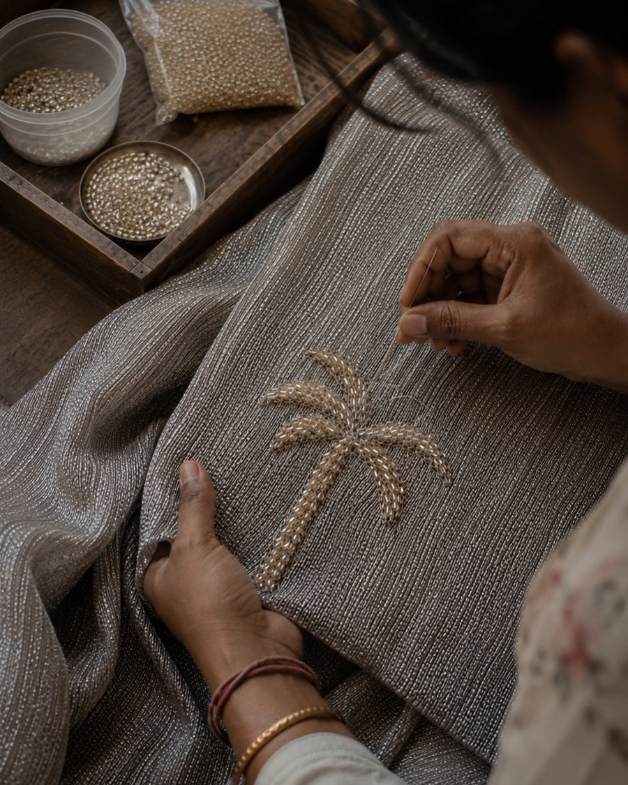 Motif Bead Embroidery